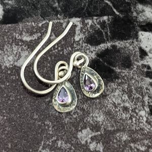 Silpada Purple Earrings